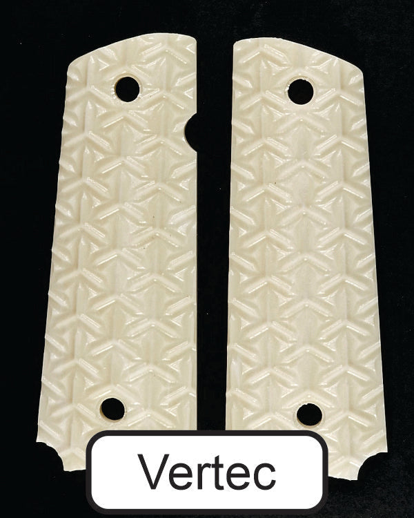 Cross Grain Faux Ivory 1911 Grips (Full Size)