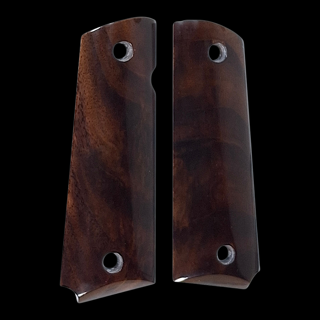 Figured Walnut Full Size 1911 Grips
