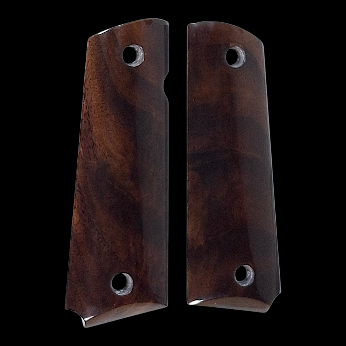 Figured Walnut Full Size 1911 Grips