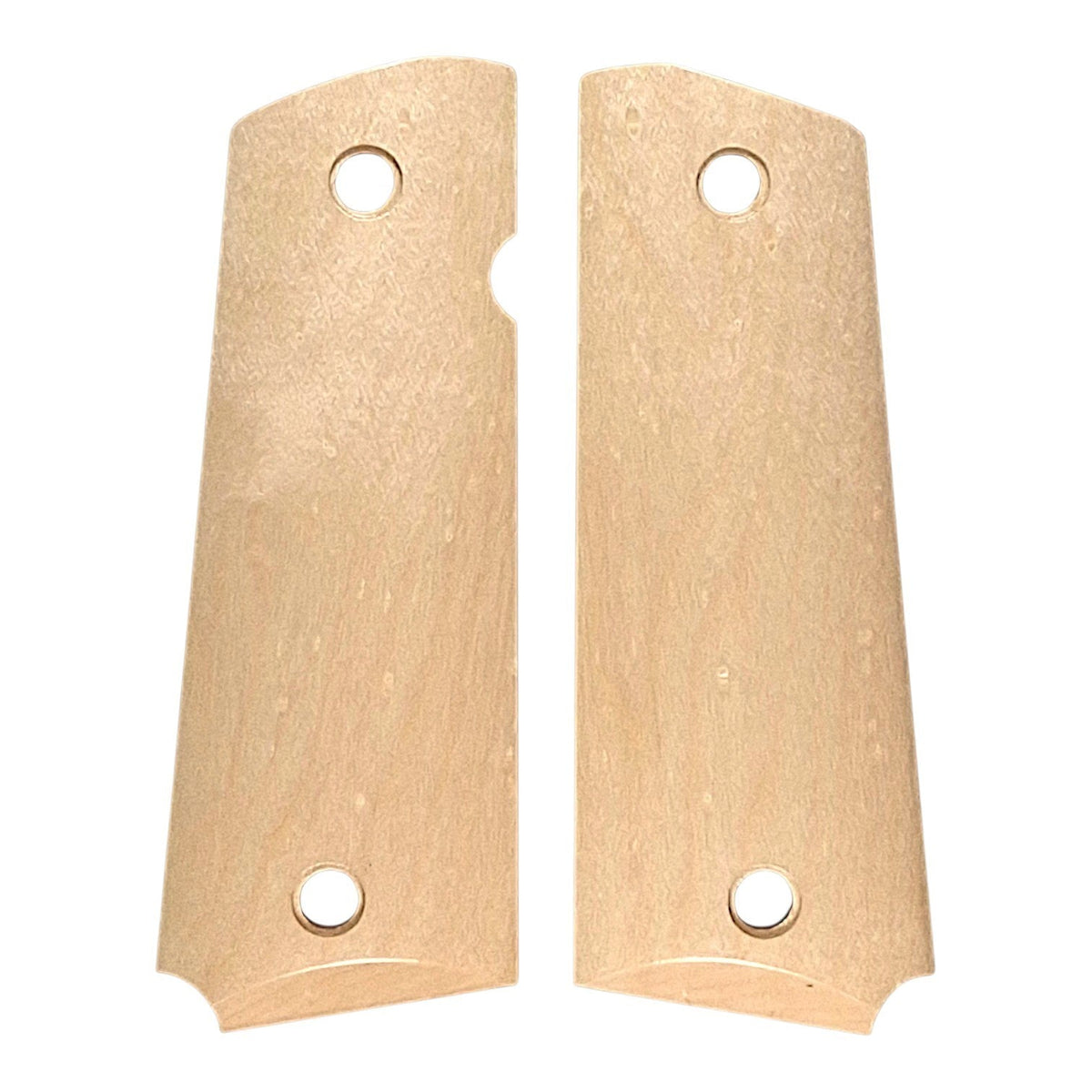 Finished Birdseye Maple 1911 Grips (Full Size)