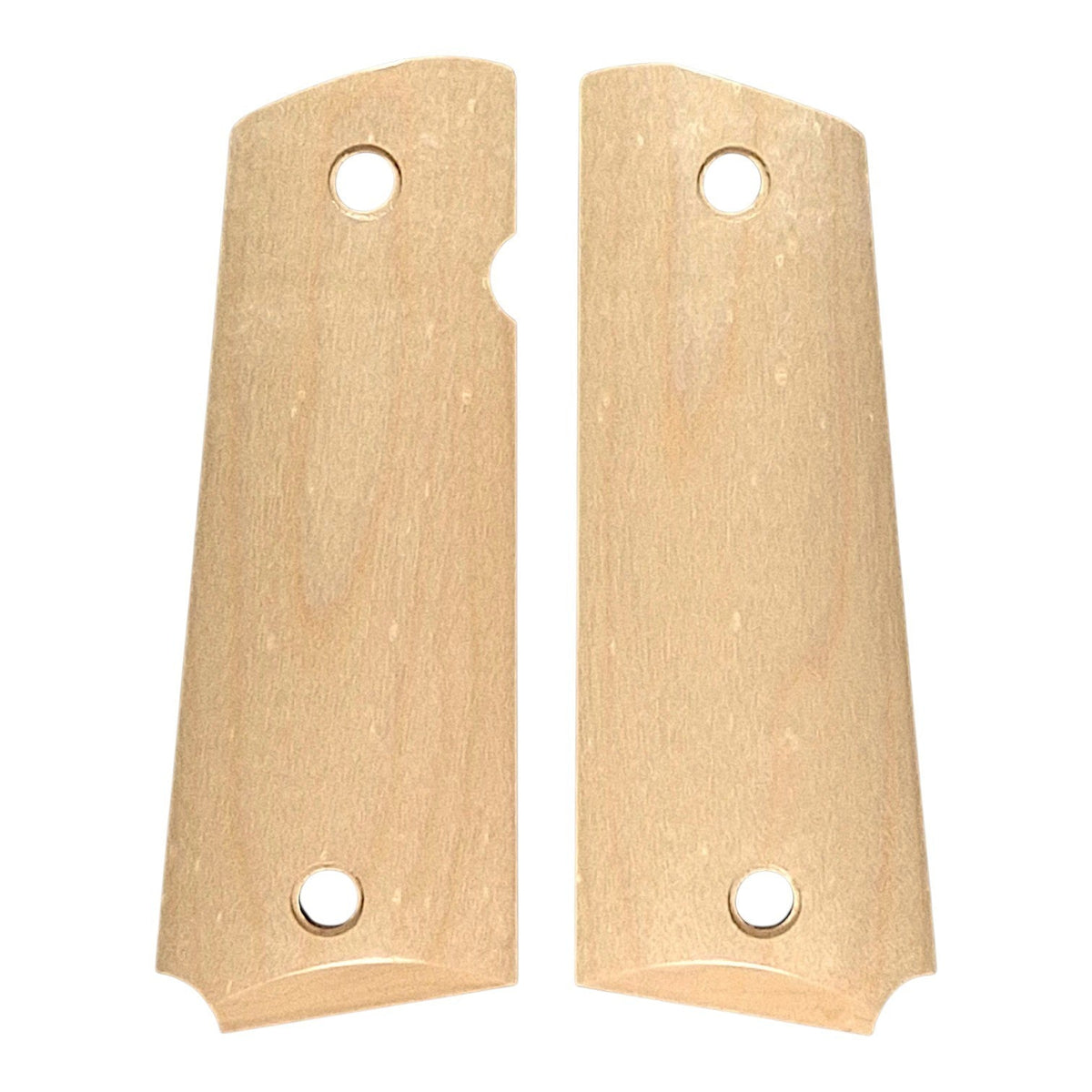 Finished Birdseye Maple 1911 Grips (Full Size)