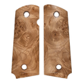 Finished Maple Burl 1911 Grips (Compact) #1