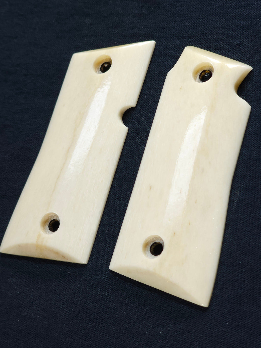 Genuine Giraffe Bone Colt Mustang Pocketlite Grips