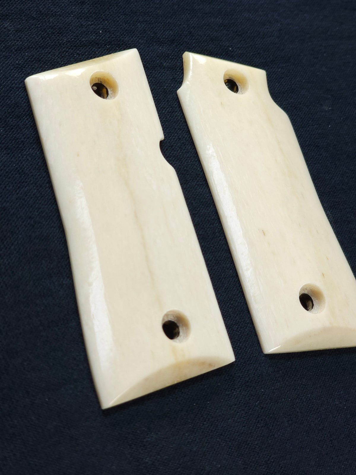 Genuine Giraffe Bone Colt Mustang Pocketlite Grips