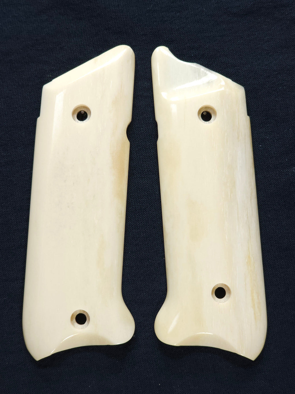 Genuine Giraffe Bone Ruger Mark IV Grips