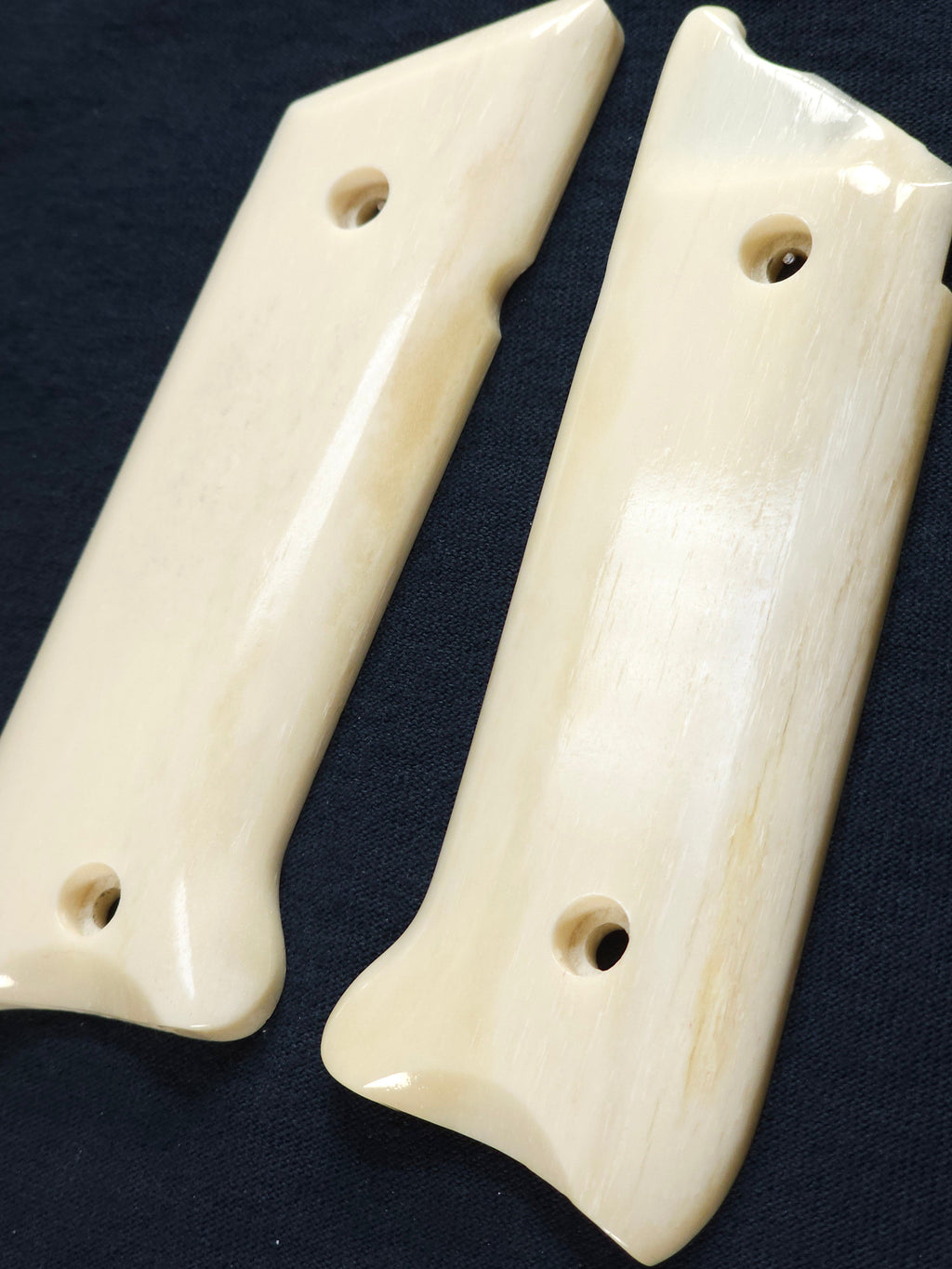 Genuine Giraffe Bone Ruger Mark IV Grips