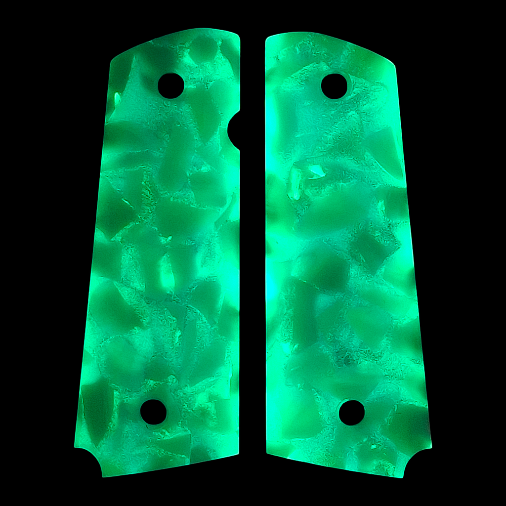 Glacier Glow Terrazzo Pearl 1911 Grips (Full Size)