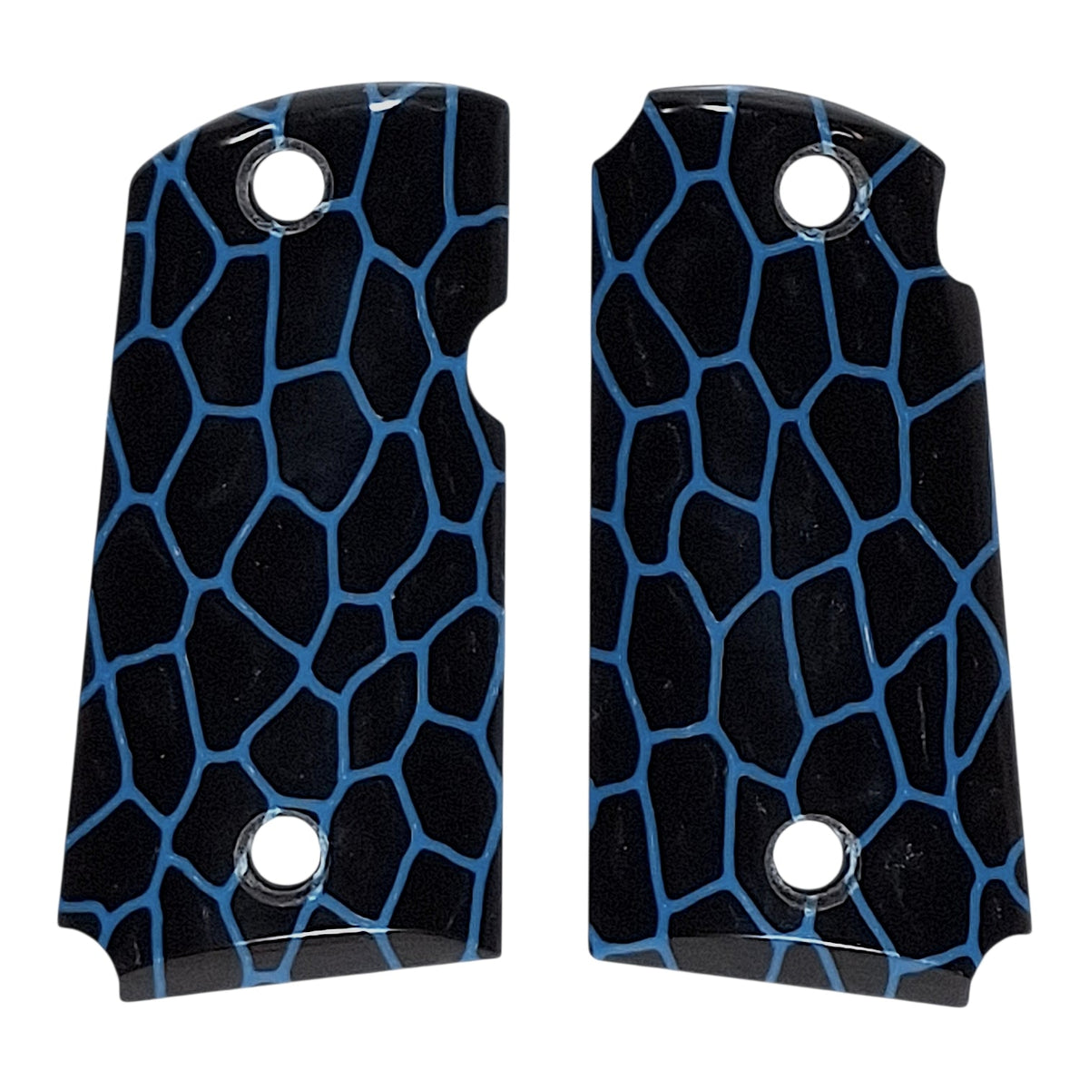 CLEARANCE - Black & Blue Reptile Kimber Micro 9 Grips 2