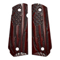 CLEARANCE - Rosewood American Flag 1911 Grips (Full Size)