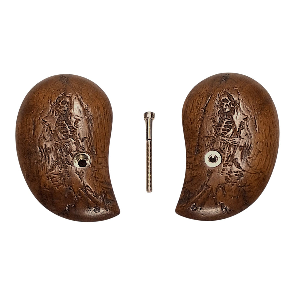 CLEARANCE - Walnut Grim Reaper Standard Bond Arms Derringer Grips