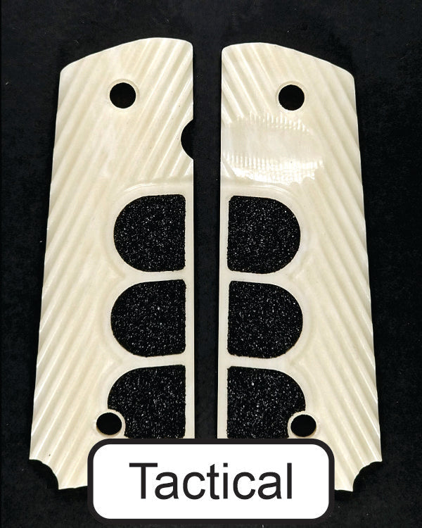 Cross Grain Faux Ivory 1911 Grips (Full Size)