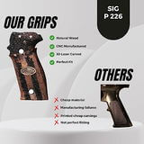 Compatible with Sig Sauer P226 /P226 SL/P226 SPORT II/P226 SPORTII SL/SL PPC/MK25 Grips