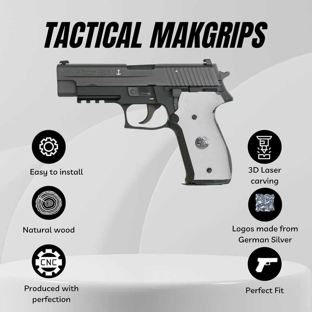 Compatible with Sig Sauer P226 LDC II and LDC 2 Acrilic Grips