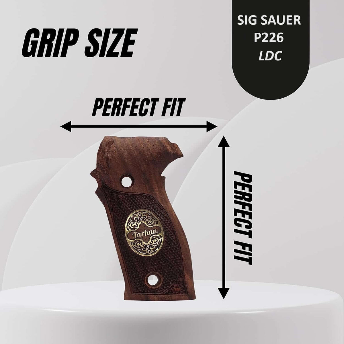Compatible with Sig Sauer P226 LDC II and LDC 2 Acrilic Grips