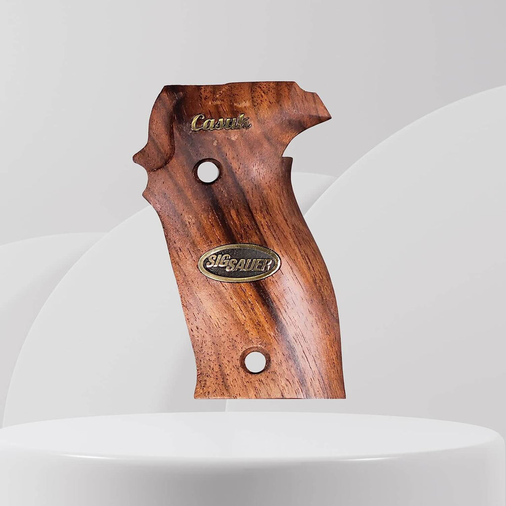 Compatible with Sig Sauer P226 LDC II and LDC 2 Walnut Wood Grips