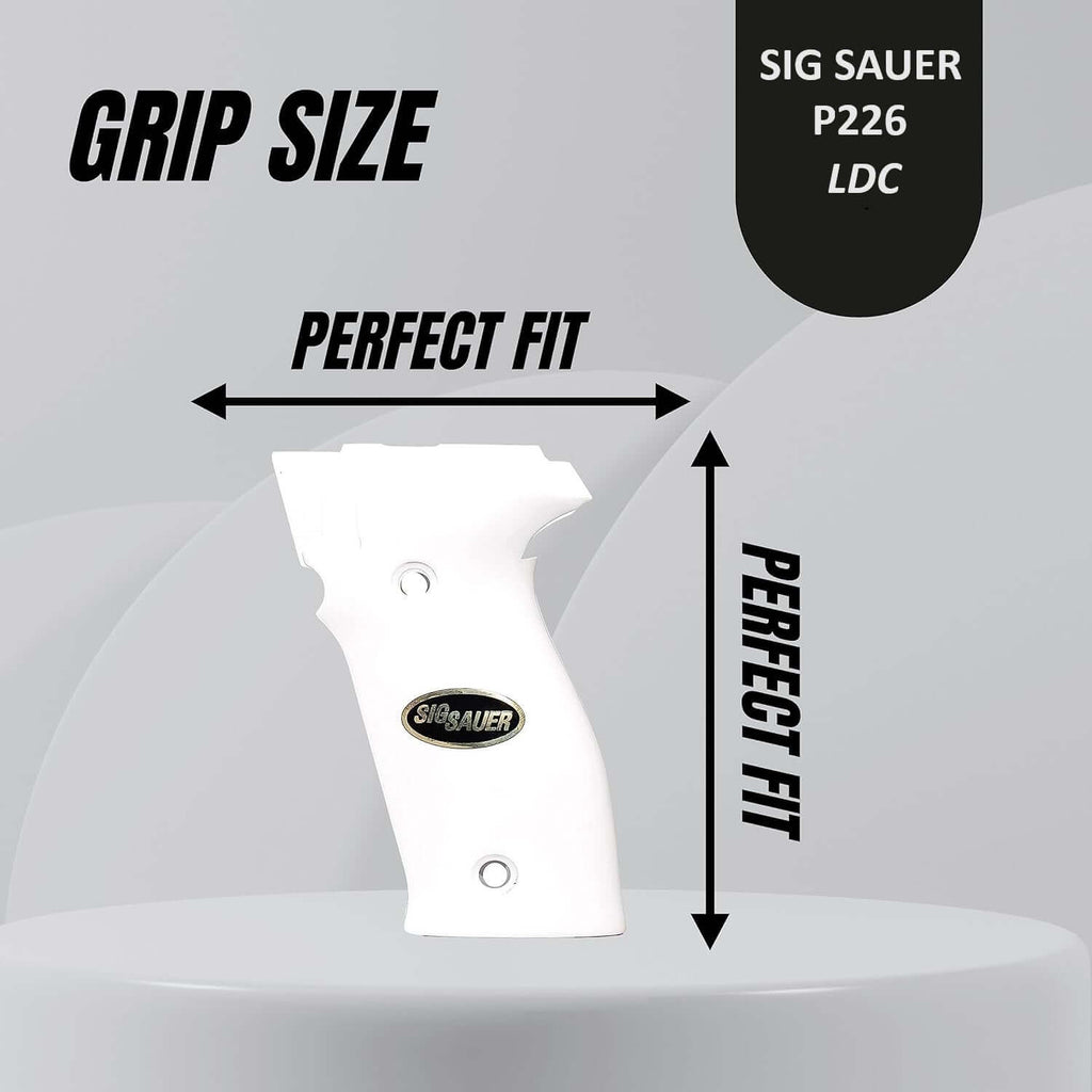 Compatible with Sig Sauer P226 LDC II and LDC 2 Acrilic Grips