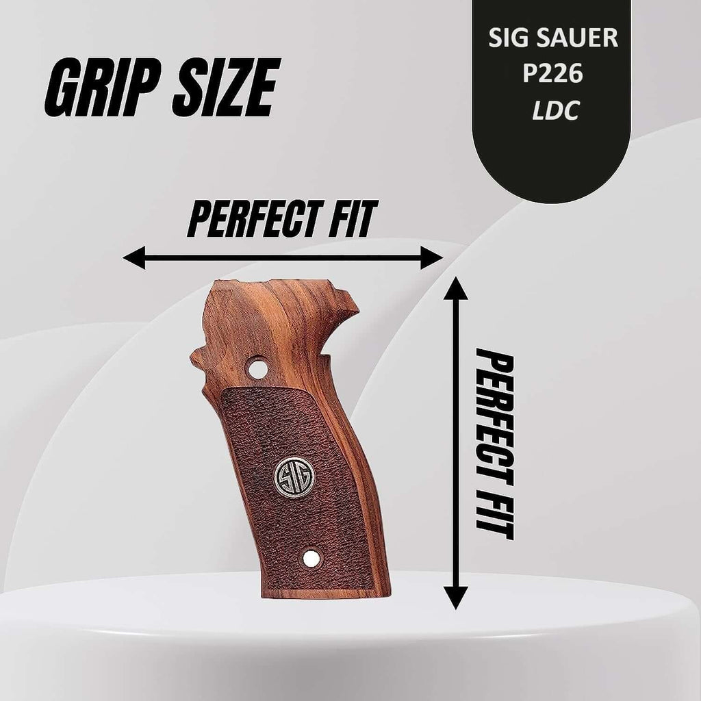 Compatible with Sig Sauer P226 LDC II and LDC 2 Acrilic Grips