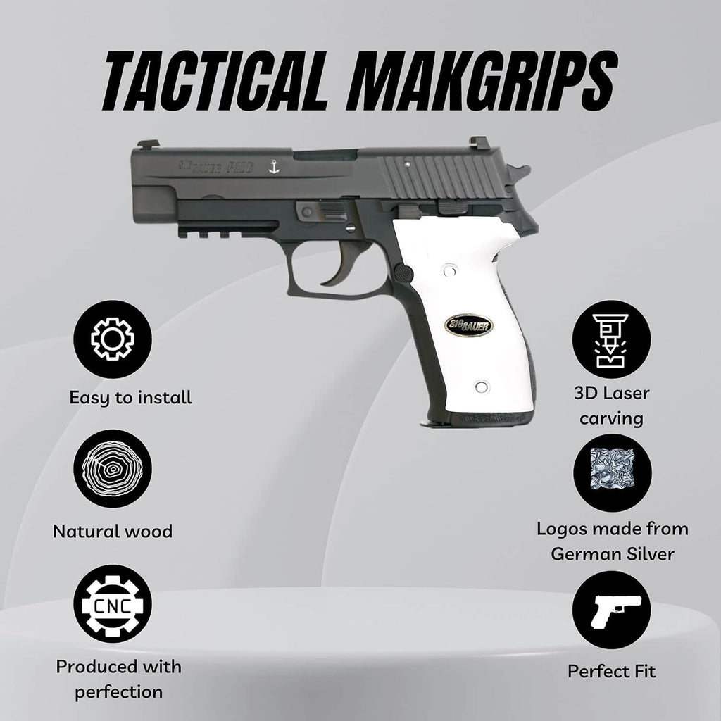 Compatible with Sig Sauer P226 LDC II and LDC 2 Acrilic Grips