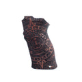 Compatible with S&W 5906 Orthopedic Wood Grips ( 411 - 910 - 915 - 4046-5903 - 5904 - 5906 - 5943 - 5944 - 5946 - 5967)