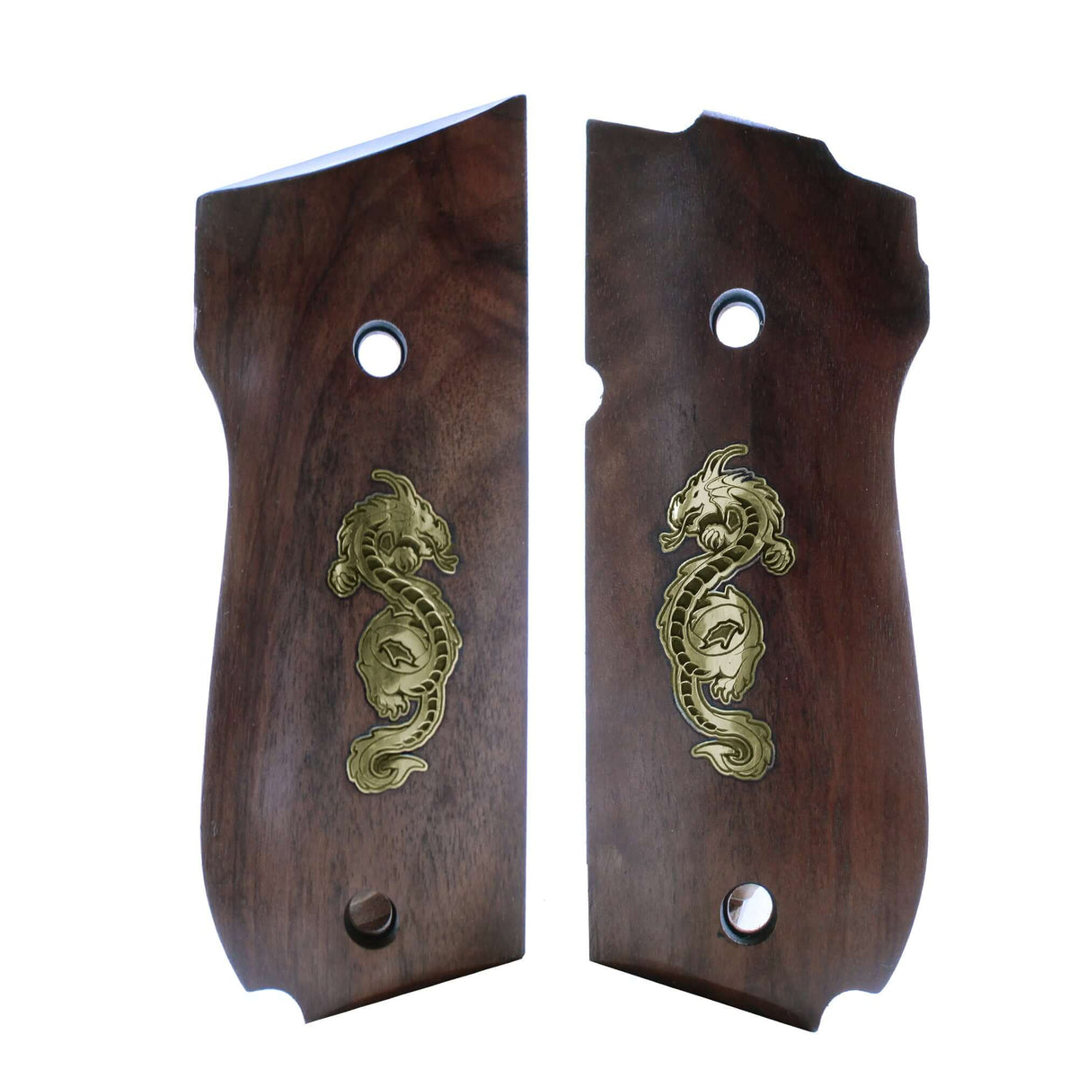 Compatible with S&W Mod 39 Wood Grips