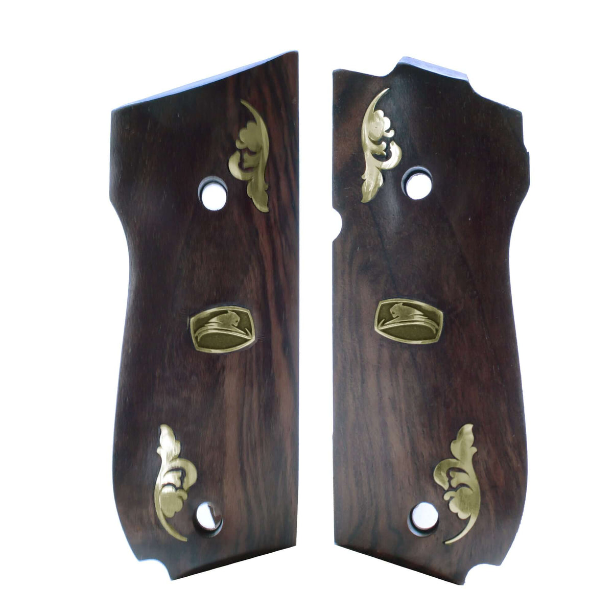 Compatible with S&W Mod 39 Wood Grips