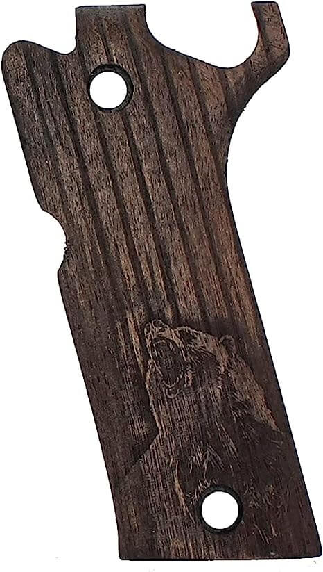 Tacticalmakgrips Compatible For Beretta 92 Xi  Wood Gun Grips (Does not fit Performance Model)