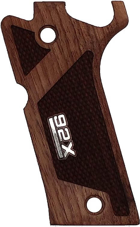 Tacticalmakgrips Compatible For Beretta 92 Xi   Wood Gun Grips (Does not fit Performance Model)