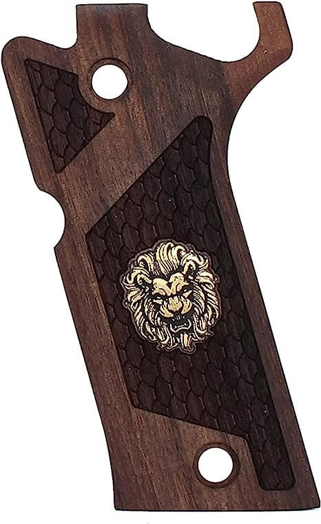 Tacticalmakgrips Compatible For Beretta 92 Xi   Wood Gun Grips (Does not fit Performance Model)