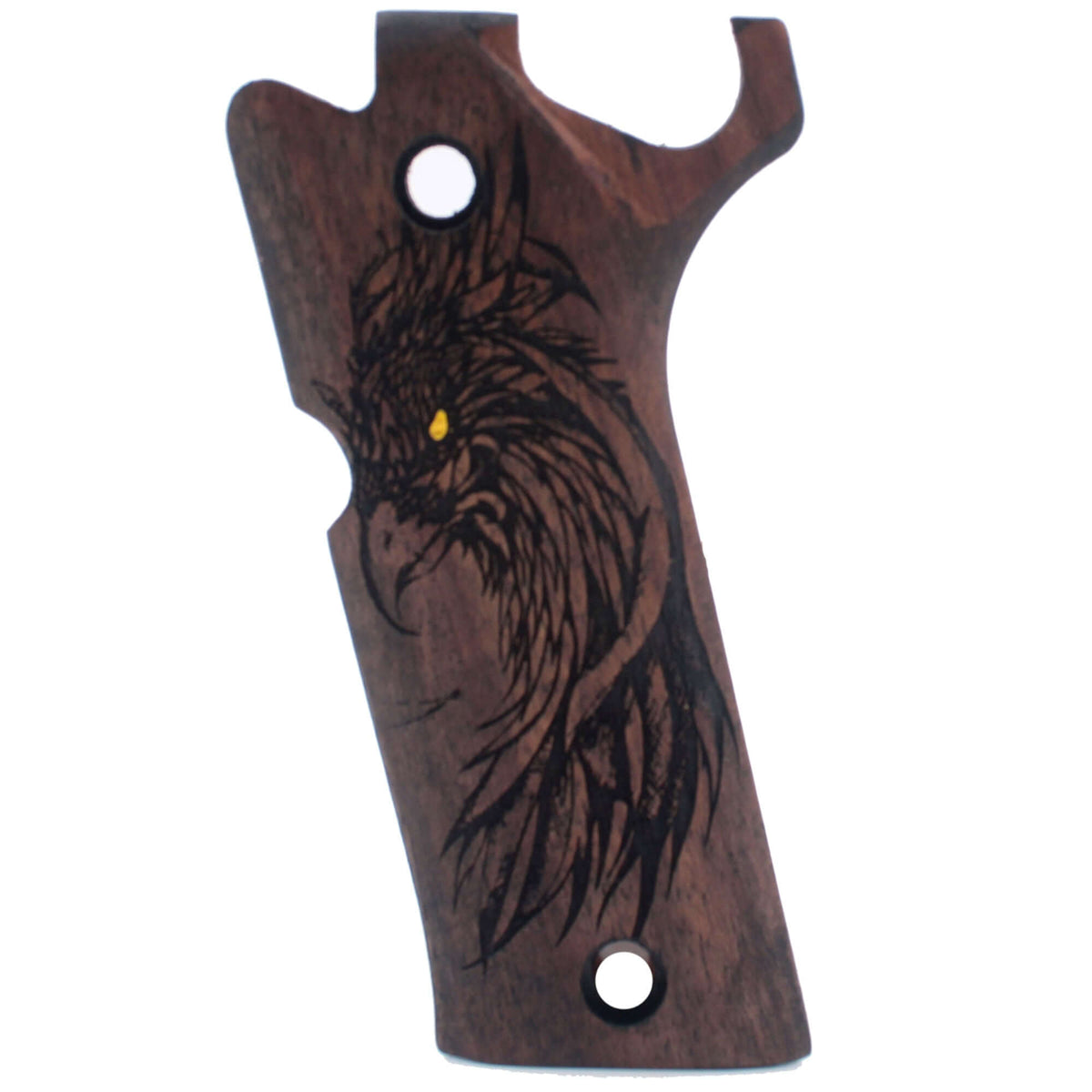 Tacticalmakgrips Compatible For Beretta 92 Xi   Wood Gun Grips (Does not fit Performance Model)