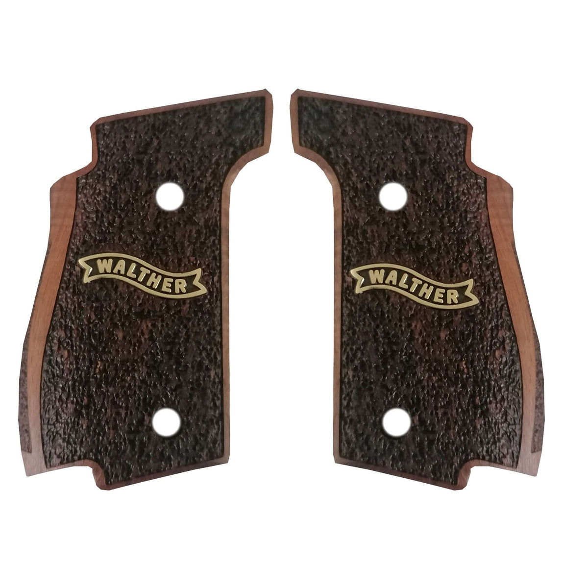 Compatible with Walther Q5 Gold Metal Gun Grips