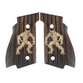Compatible with Walther Q5 Gold Metal Gun Grips