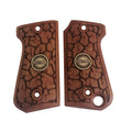 Compatible with Astra Model 4000 Gun Grips Gold Metal
