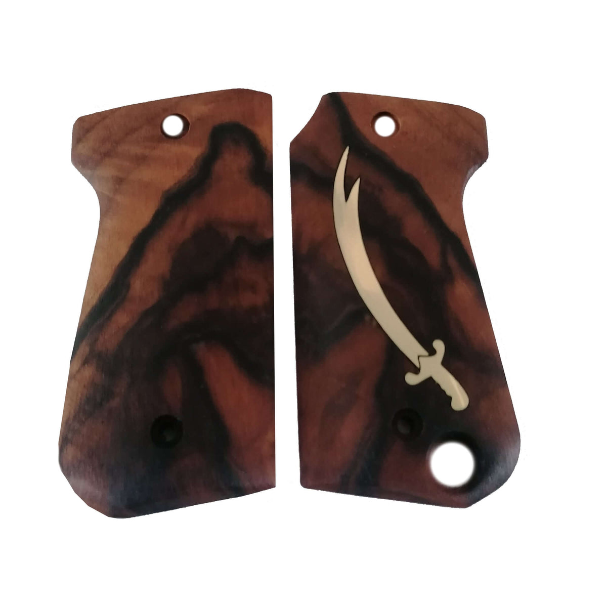Compatible with Astra Model 4000 Gun Grips Gold Metal