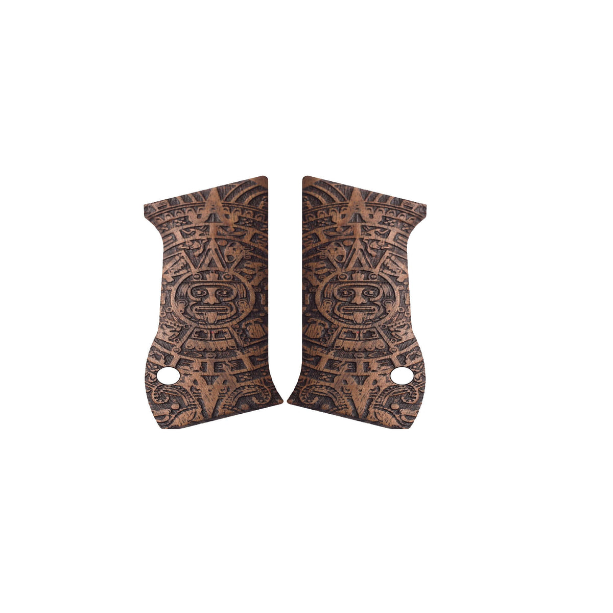 Compatible with Jericho 941 FB H3 IMI Compact Wood Gun Grips