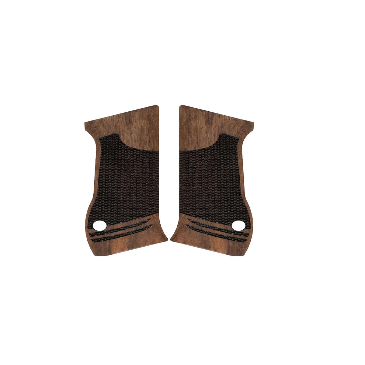 Compatible with Jericho 941 FB H3 IMI Compact Wood Gun Grips