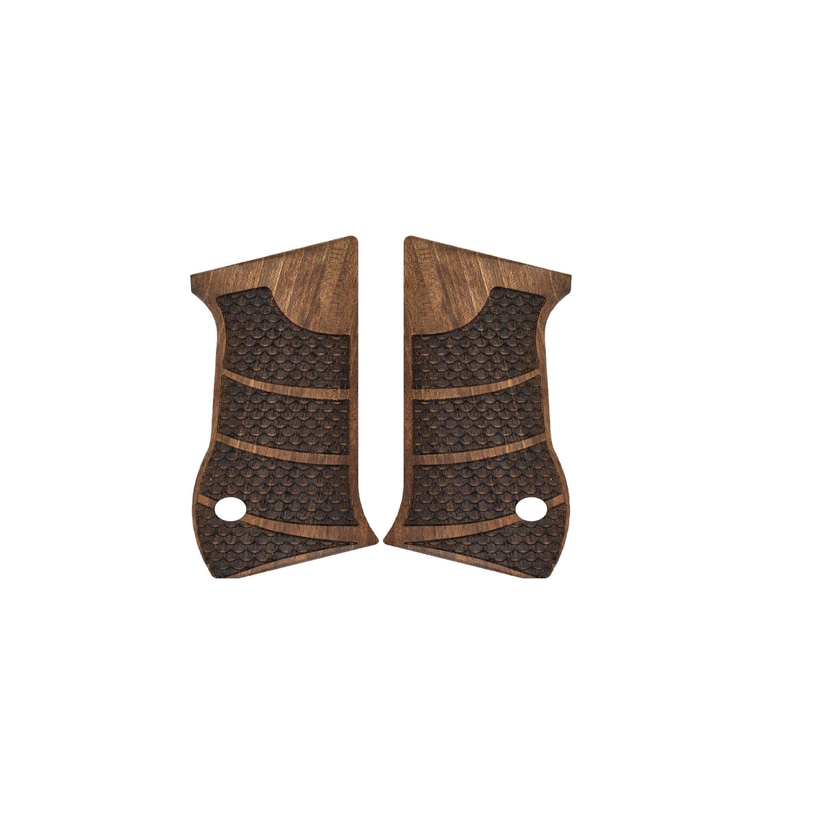Compatible with Jericho 941 FB H3 IMI Compact Wood Gun Grips
