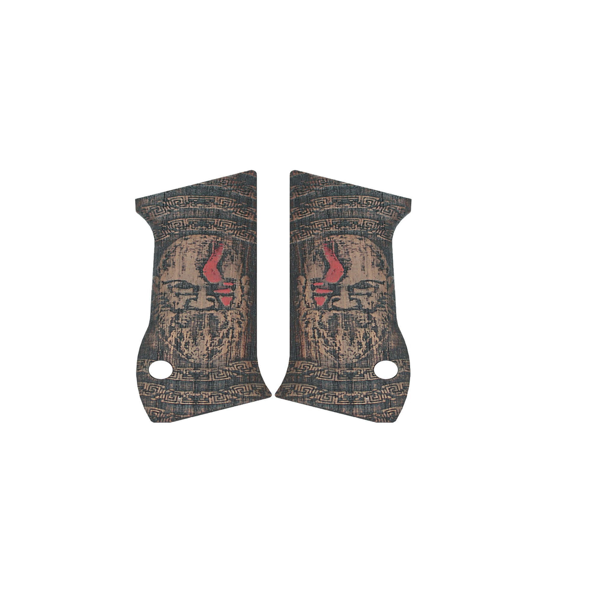 Compatible with  Jericho 941 FB H3 IMI Compact Wood Gun Grips