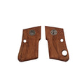 Compatible with Beretta F 950 Silver Metal Gun Grips