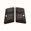 Compatible with Browning Baby Gun Grips Silver Metal