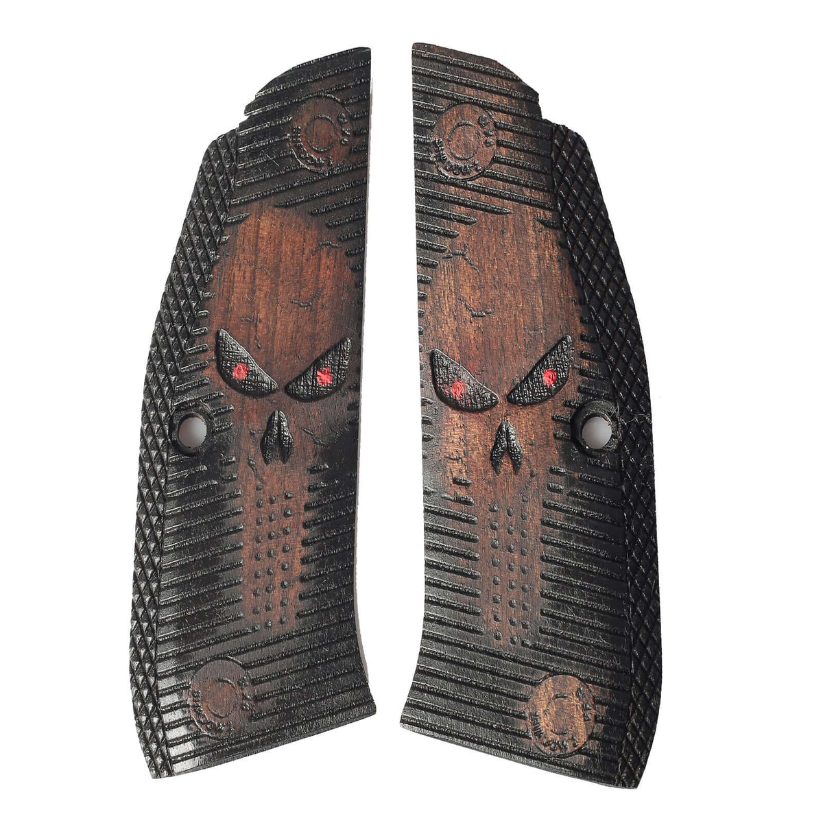 Compatible with CZ Shadow 2 Compact Wood Grips (Does not fit Shadow 2 Model)