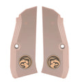 Compatible with CZ Shadow 2 Compact Acrylic Gold Metal Grips (Does not fit Shadow 2 Model)