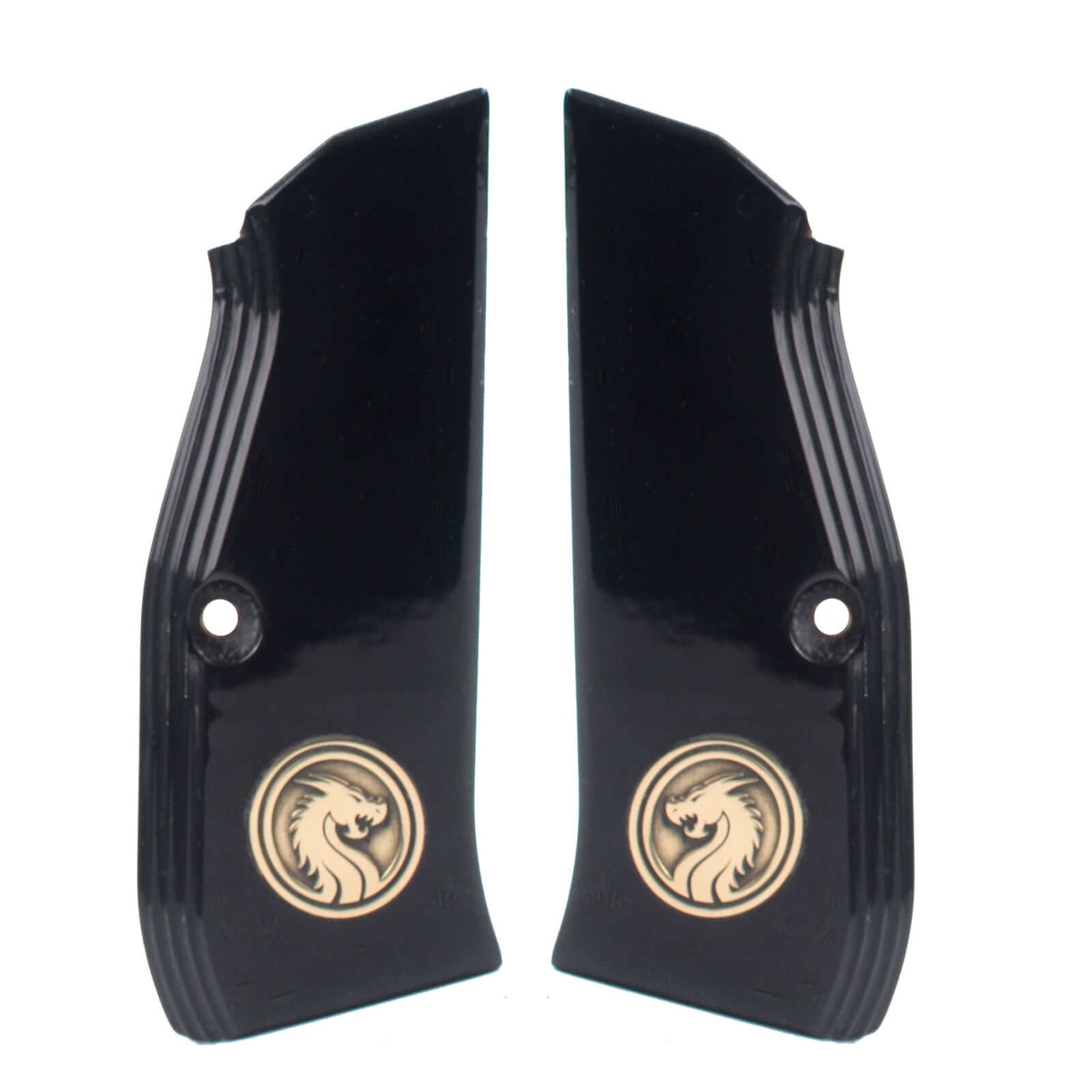 Compatible with CZ Shadow 2 Compact Acrylic Gold Metal Grips (Does not fit Shadow 2 Model)