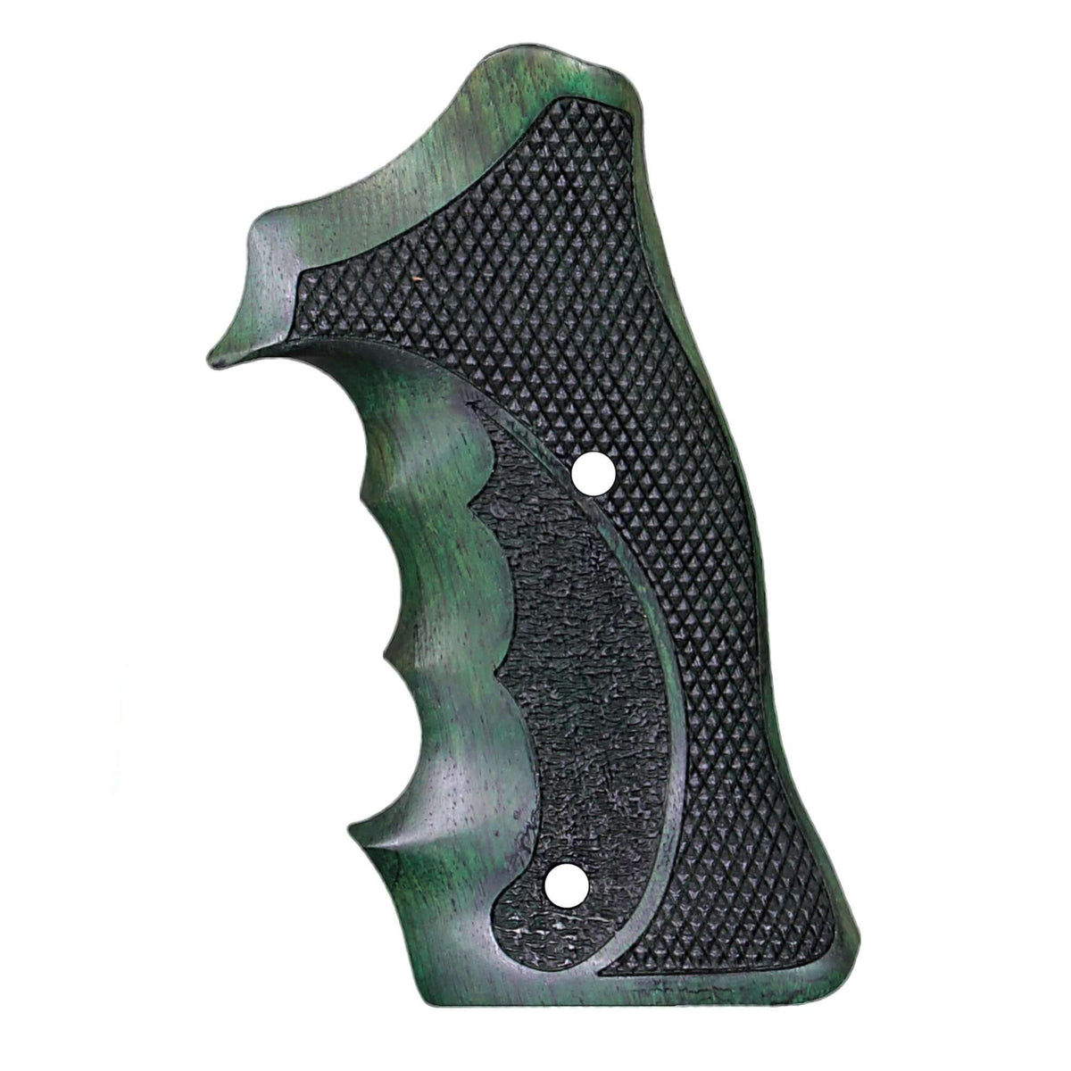 Compatible with S&W 44 Roundbutt Target Wood Grips