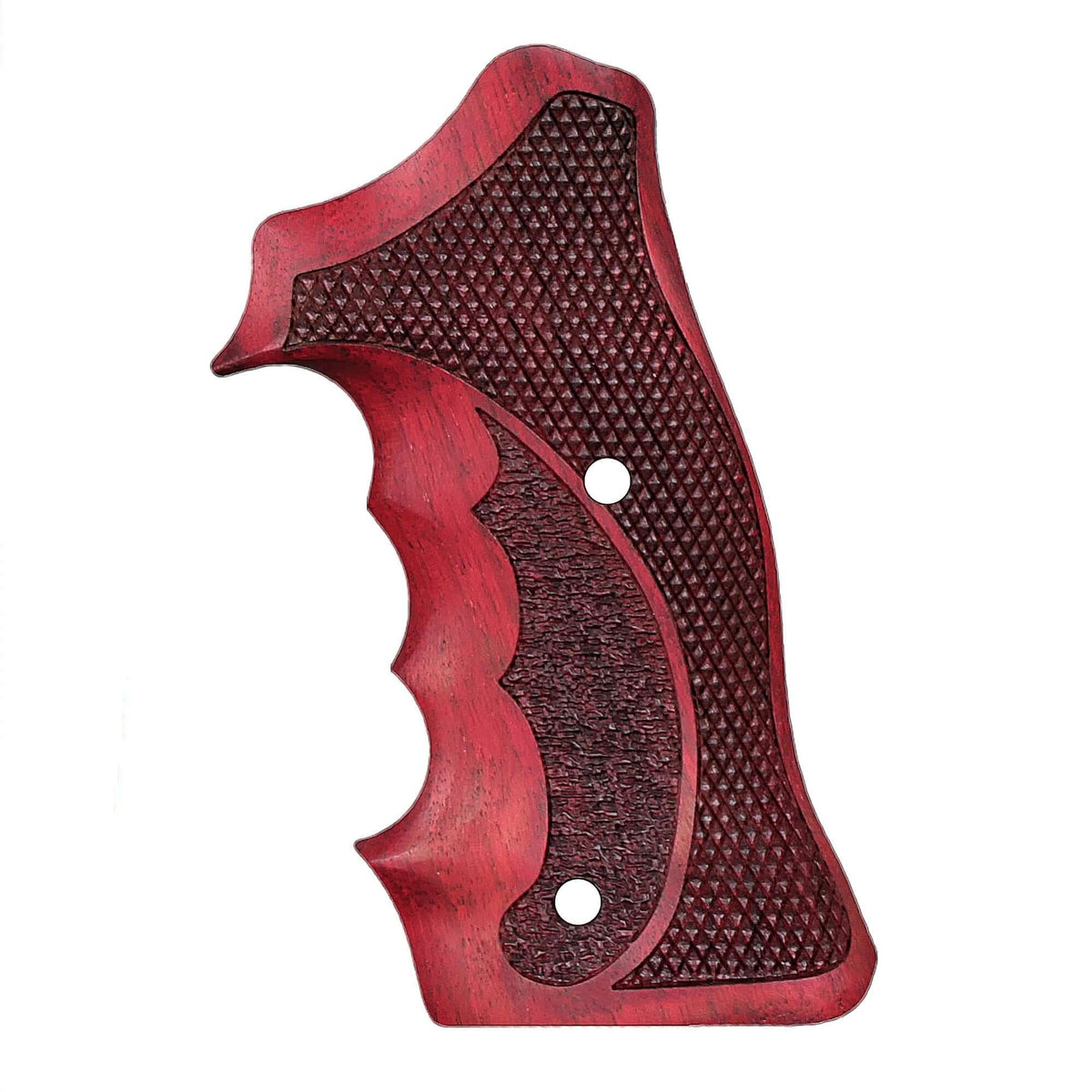 Compatible with S&W 357 Sguarebutt Target Wood Grips