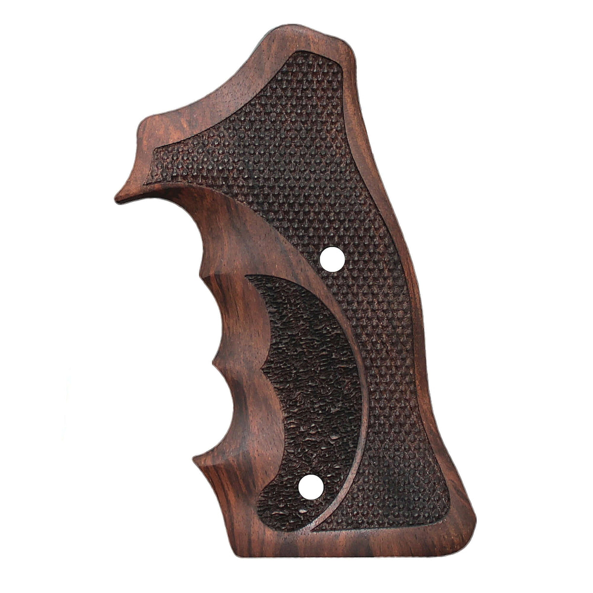 Compatible with S&W 44 Roundbutt Target Wood Grips