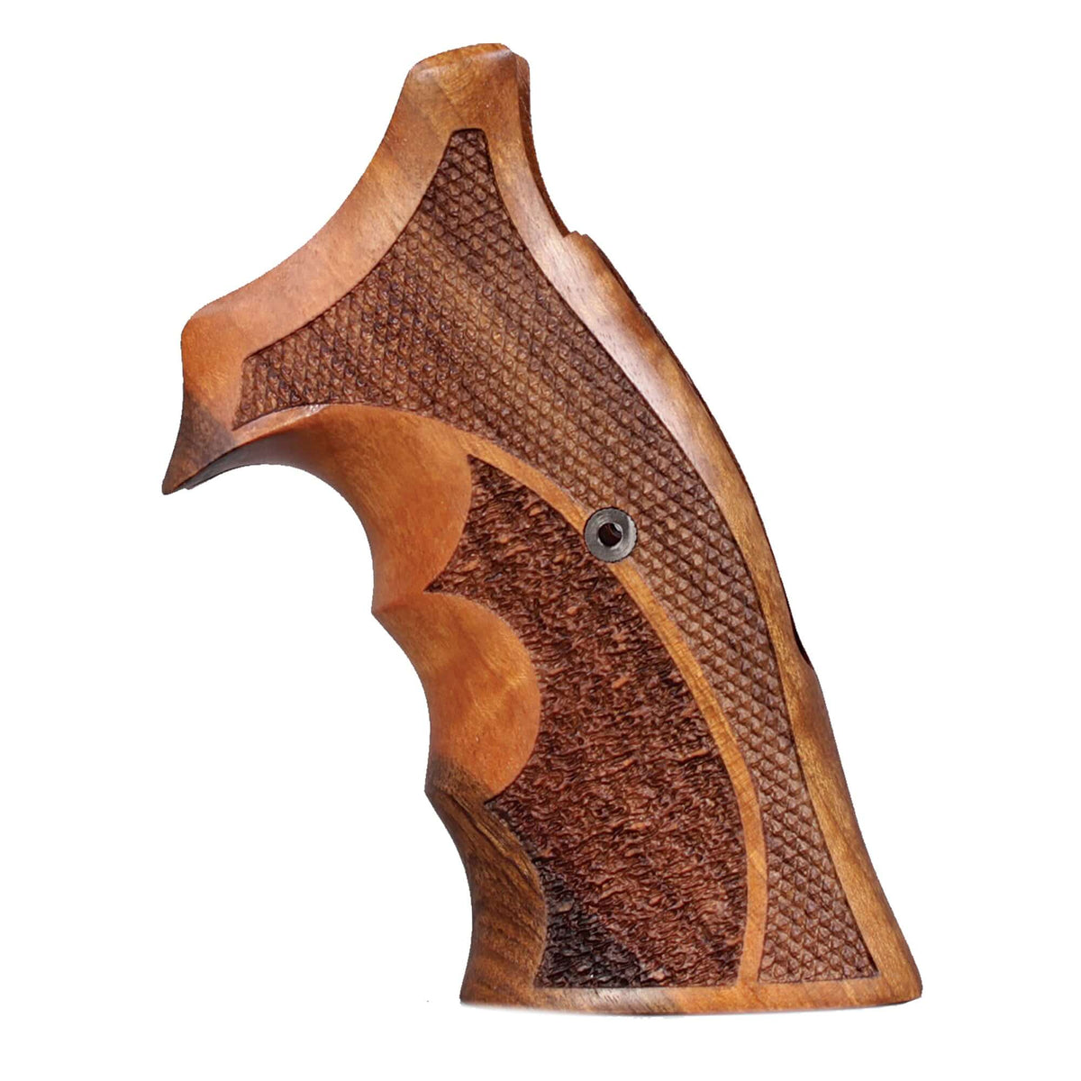 Compatible with S&W 357 KL Frame Squarebutt Wood Grips