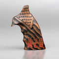 Compatible with S&W 357 KL Frame Squarebutt Wood Grips