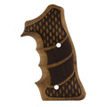 Compatible with S&W 357 Sguarebutt Target Wood Grips