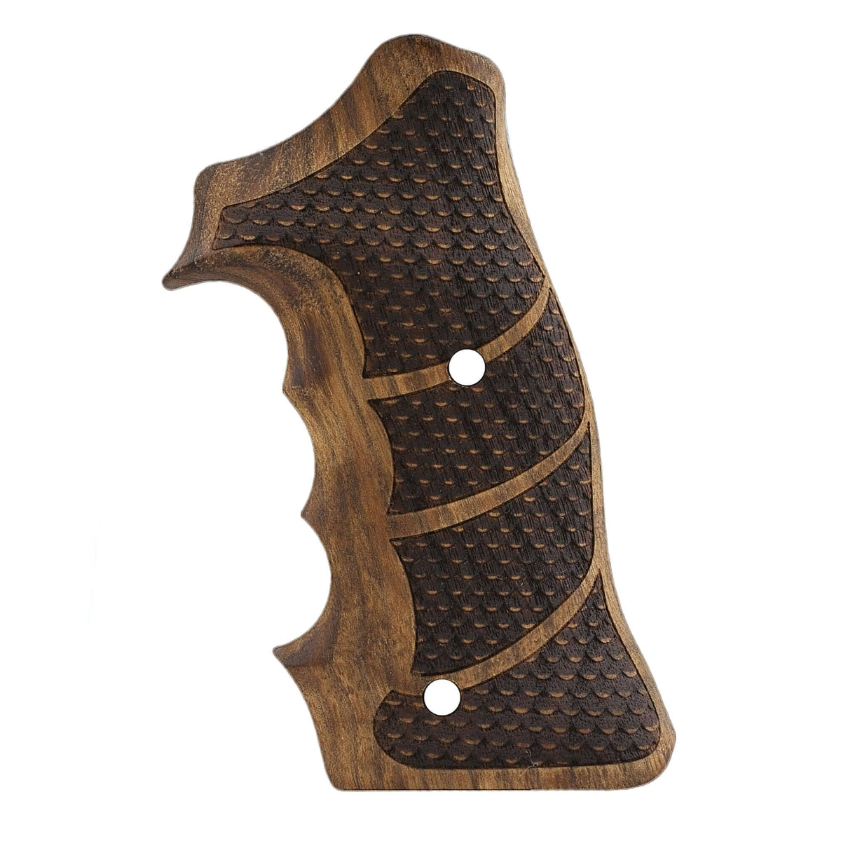 Compatible with S&W 44 Roundbutt Target Wood Grips