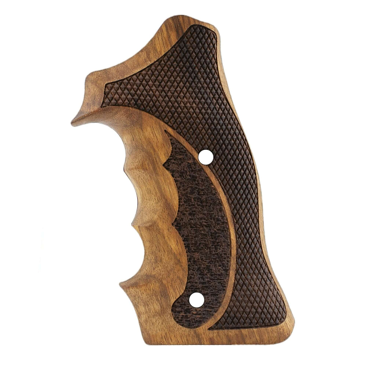 Compatible with S&W 357 Sguarebutt Target Wood Grips